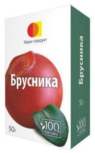 Фиточай алтай брусника травяной Фарм-продукт 50 гр