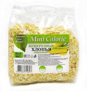 Хлопья кукурузные Mini Calorie, 300г